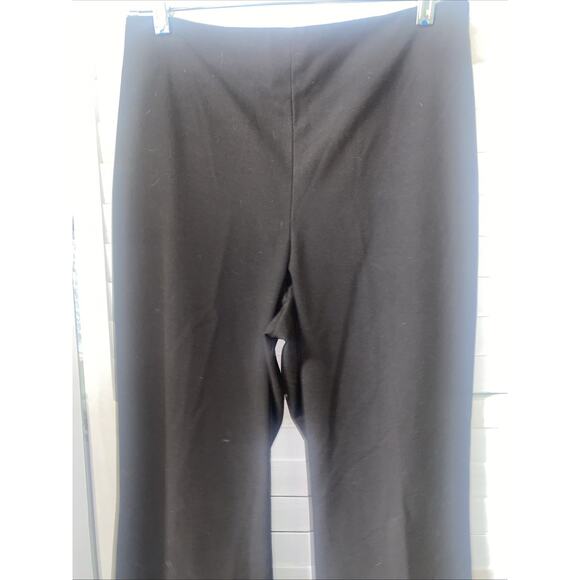 Talbots Trousers Pants Women's Wide Leg Relaxed Side Zip Stretch Sz 8P - Picture 4 of 9